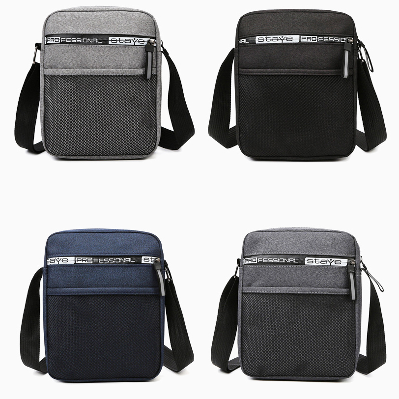 Structured Handbag Work - 2025 メンズファッションキャンバスメッセンジャーバッグクロスボディショルダーバッグカジュアルハンドバッグ小さなスリングパック仕事用ビジネスかばん財布