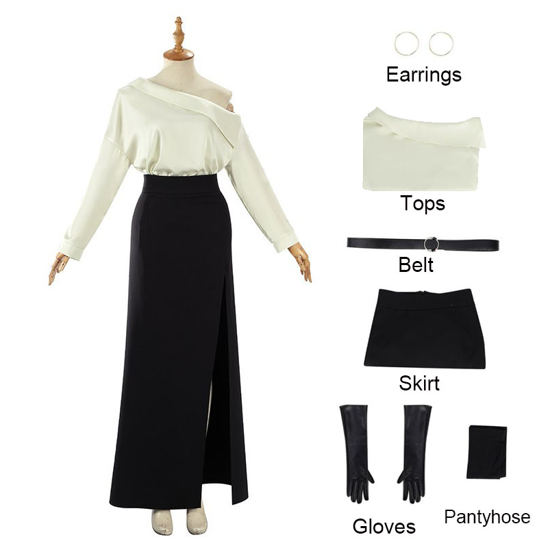 ホラーゲームレクイエムグレースコスプレ衣装アニメとゲームエキ - Women Formal Wear For Party のレビューと価格