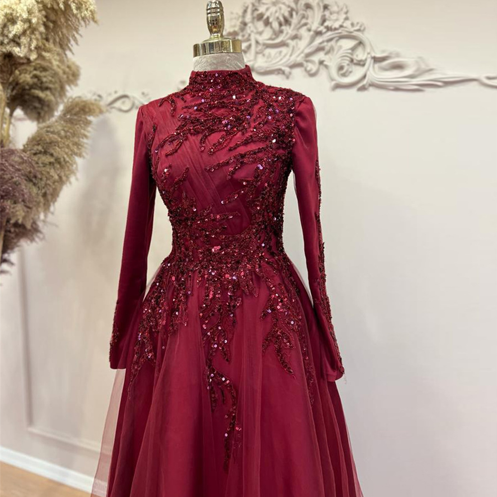 スパンコールのついた足首までの長さのウエディングドレス,ハイ - Women Formal Wear For Party のレビューと価格