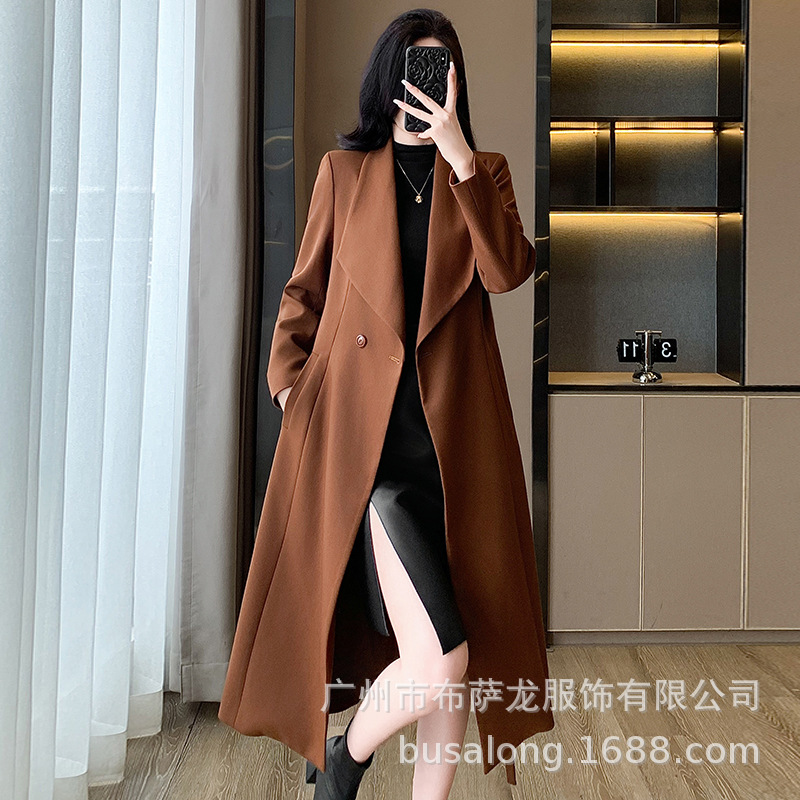 2025年秋冬新作レディース トレンチコート、ヨーロッパスタ - Women Formal Wear Winter のレビューと価格