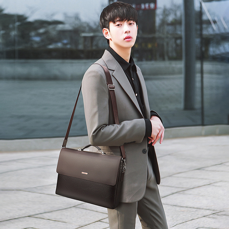 ブリーフケース男性用デザイナーコンピュータワークビジネス P - Structured Handbag Work のレビューと価格