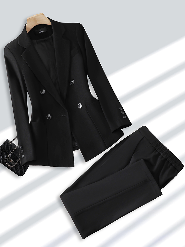 女性のためのブレザーとズボンのスーツ、オフィス、ビジネス、仕 - Women Formal Wear Winter のレビューと価格