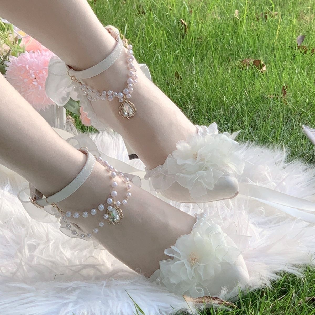 女性用ヒール エレガントな女性用ヒールシューズ ロリータヒー - Women'S Formal Wear For Wedding のレビューと価格